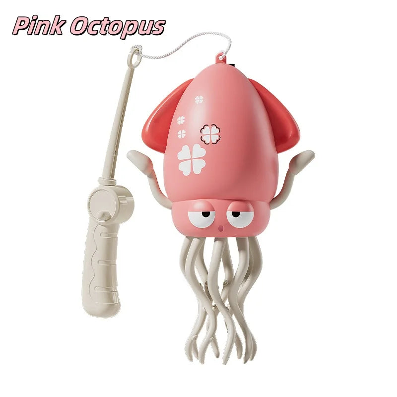 Interactive Dancing Octopus Kid Electronic Pet Toy Cartoon Moving Education Toddler Gift - Fun Developmental Play for Kids