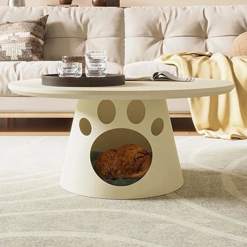 Pet Nest Coffee Table Luxury Modern Living Room Tee Table Creative Design Tables Nordic Interior Furniture Tables Art Decoration