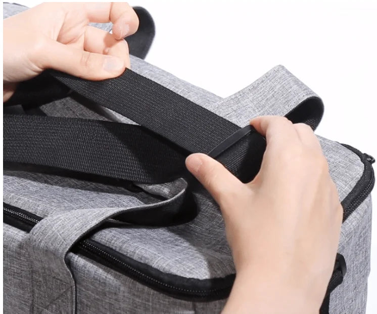 Dog Travel Bag for Supplies, Weekend Pet Travel Set , Airline Approved Tote Organizer with Multi-Function Pockets