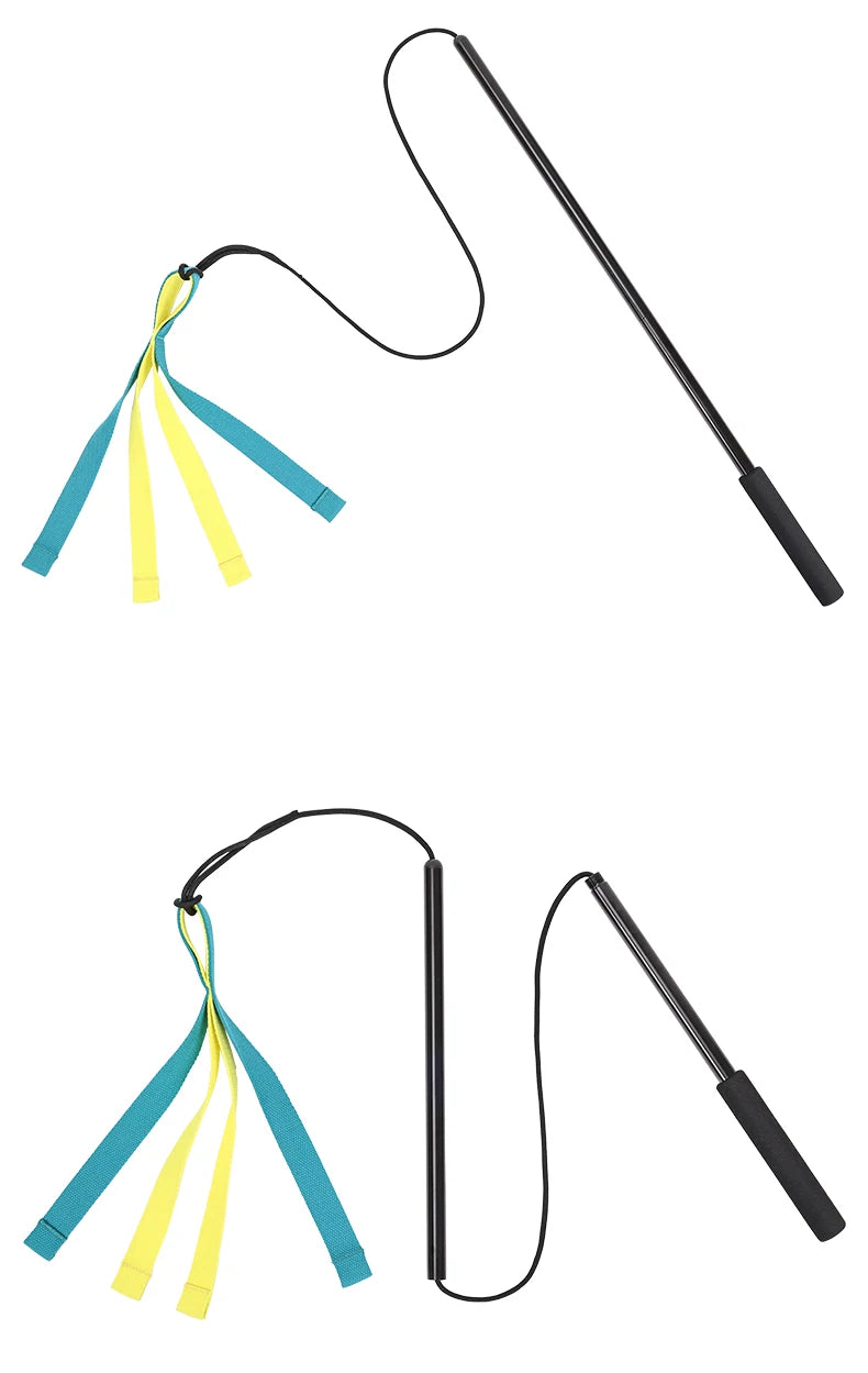 Dog Interactive Flirt Pole Toys Durable Interactive Toy Outdoor Activities Dog Training Toys Pet Supplies Pet Throwing Toy