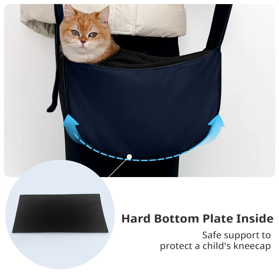 ONECUTE Airline Approved Pet Carrier Backpack for Small Dogs Cats, Foldable Travel Tote for Chihuahua Yorkshire Puppy, Vet Visit