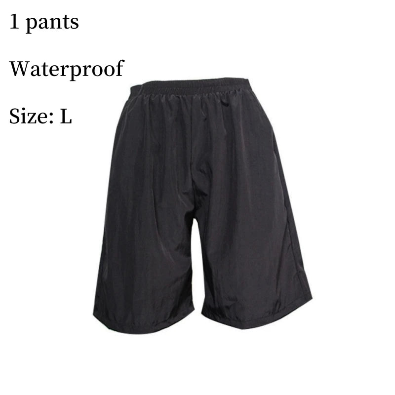 Pet Grooming Work Clothes Long Trousers Cropped Pants Waterproof Shorts Non Hair Stained Hair Salon Barber Shop Uniforms Y0517