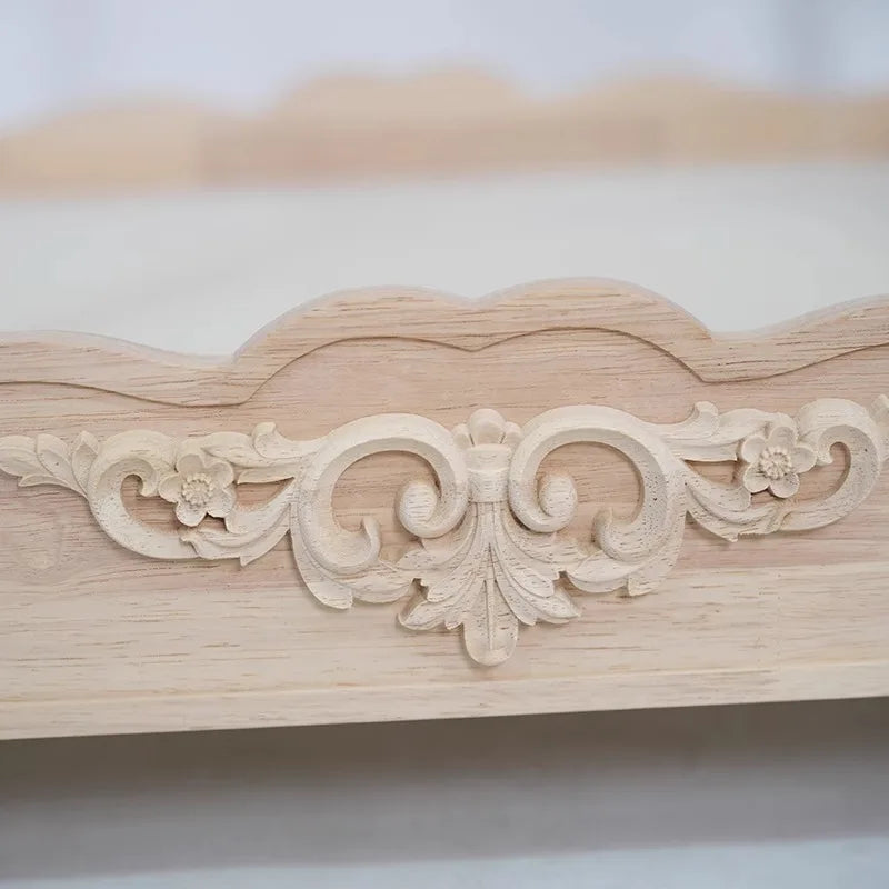 Solid Wood Pet Beds and Furniture Strong and Durable Vintage Small Cat Bed Luxury Design Cat Accessories Pets Products