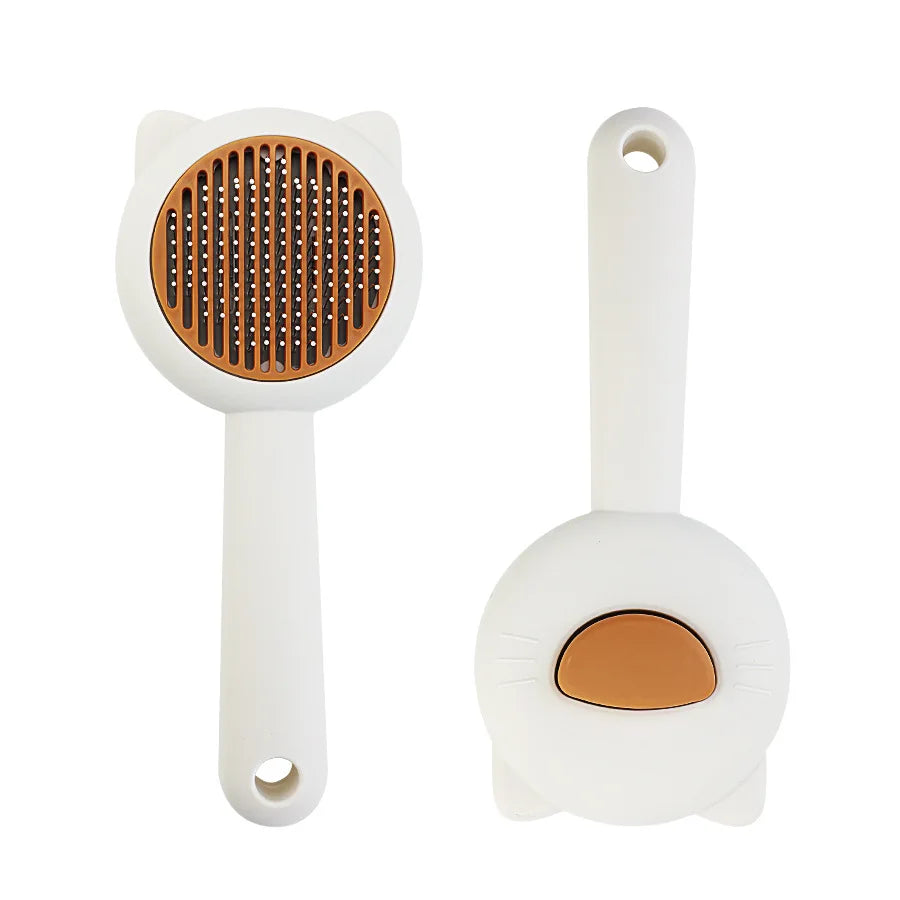 Pet Grooming Brush for Cats & Dogs,Tangle - Free Detangling & Loose Hair Removal, Perfect for Petting & Grooming