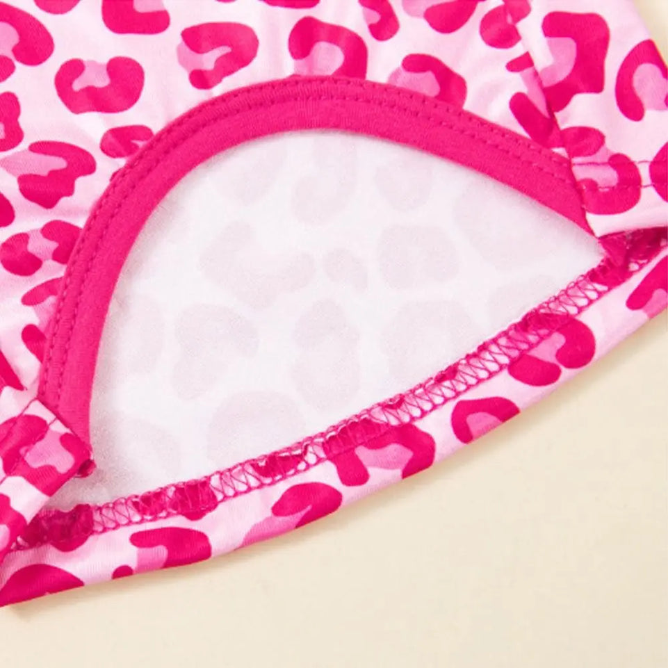 Fashion Cartoon Pattern Pet Summer Clothes Breathable Thin Design Cat Suspender Skirt Soft Dog Swimsuit Summer