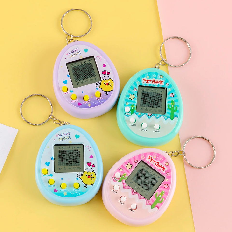 Interactive 3D Virtual Pet Toy - Collector's Edition - Aqua Blue | Perfect Gift for Holidays & Gamers