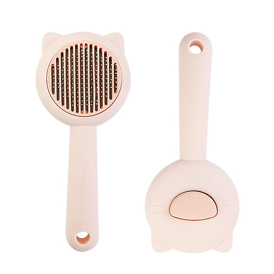 Pet Grooming Brush for Cats & Dogs,Tangle - Free Detangling & Loose Hair Removal, Perfect for Petting & Grooming