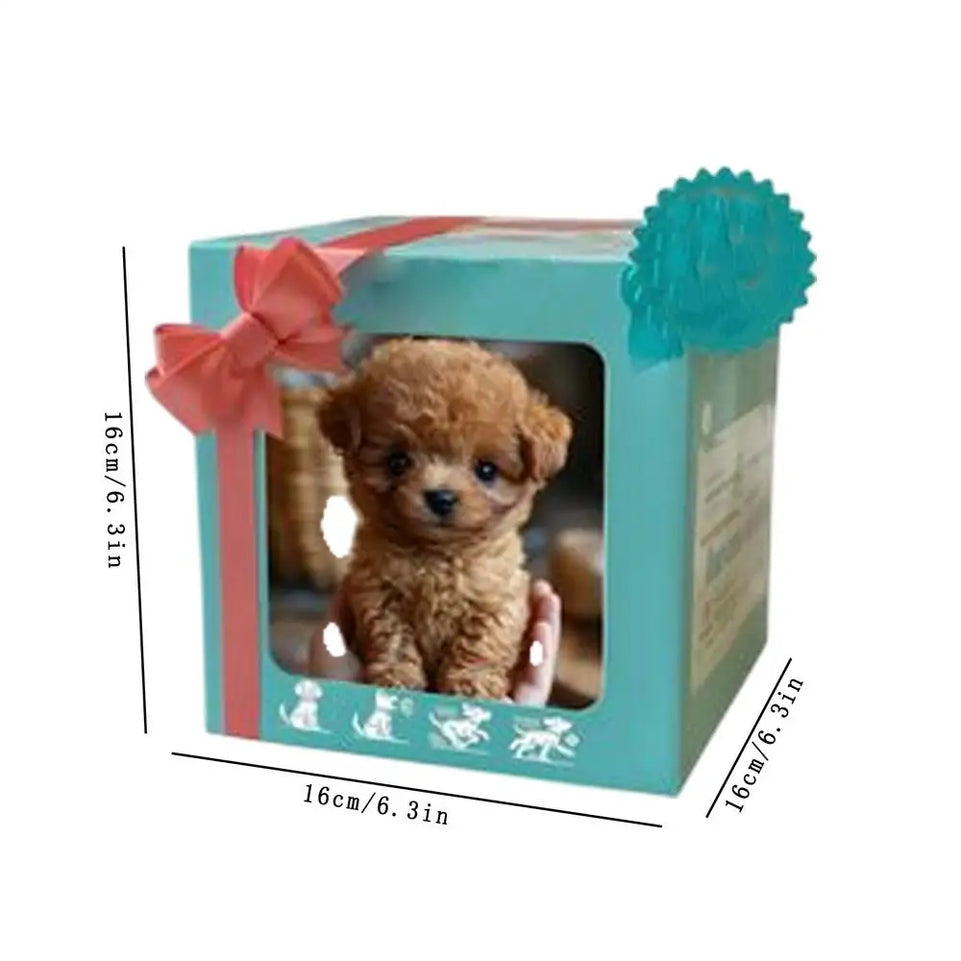 Intelligent Simulation Electric Pet Robot Puppy That Looks Real Walking Interesting Interactive Robot Dog Plush Toy Gift