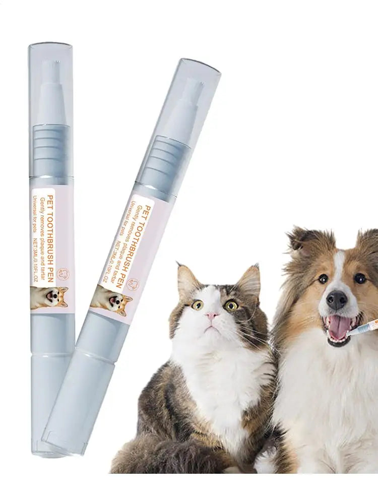 Pet Teeth Cleaning Pen Pet Dental Pen dog Toothbrush Pen Fresh Breath Tooth Whitening Cat Teeth Refreshing Pen pet supplies