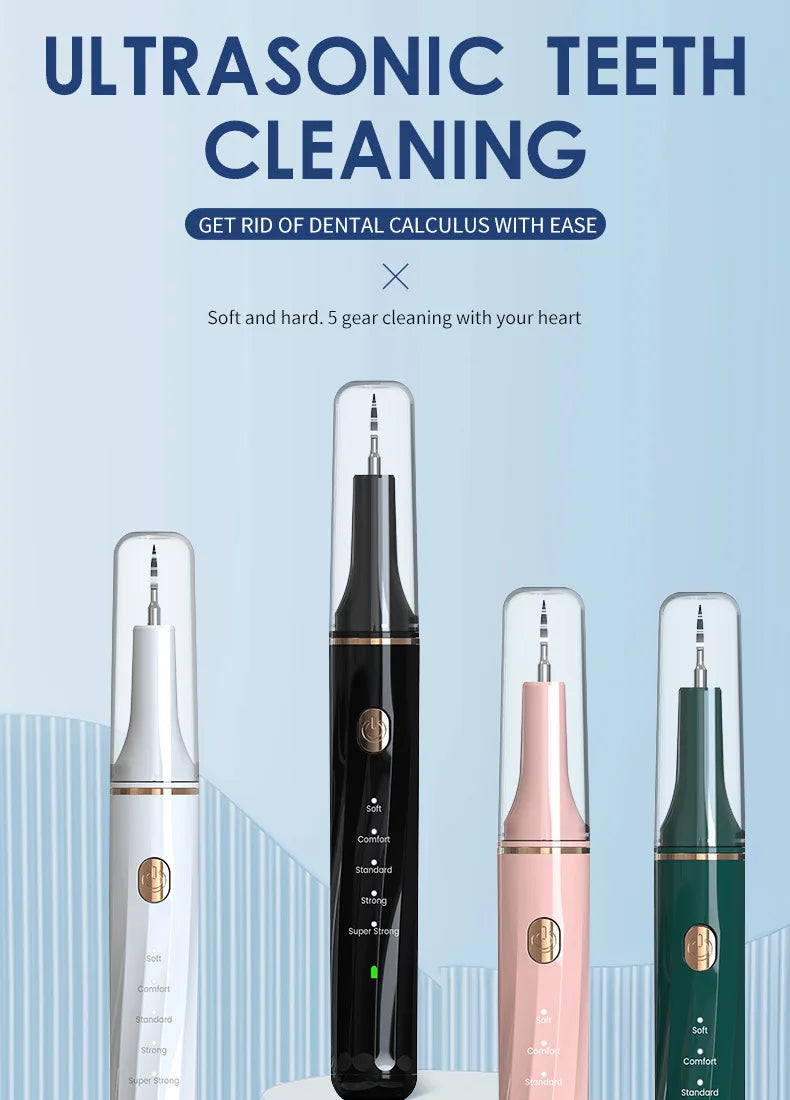 Pet Oral Care Dental Beauty Device Electric Dental Flusher for Dogs Portable Dental Stone Removal Ultrasonic Cleaner