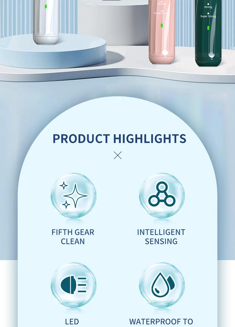 Pet Oral Care Dental Beauty Device Electric Dental Flusher for Dogs Portable Dental Stone Removal Ultrasonic Cleaner