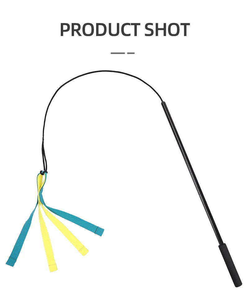 Dog Interactive Flirt Pole Toys Durable Interactive Toy Outdoor Activities Dog Training Toys Pet Supplies Pet Throwing Toy