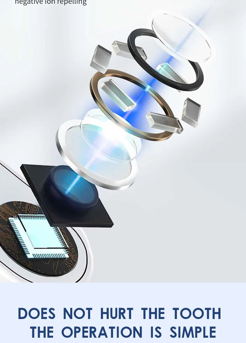 Pet Oral Care Dental Beauty Device Electric Dental Flusher for Dogs Portable Dental Stone Removal Ultrasonic Cleaner