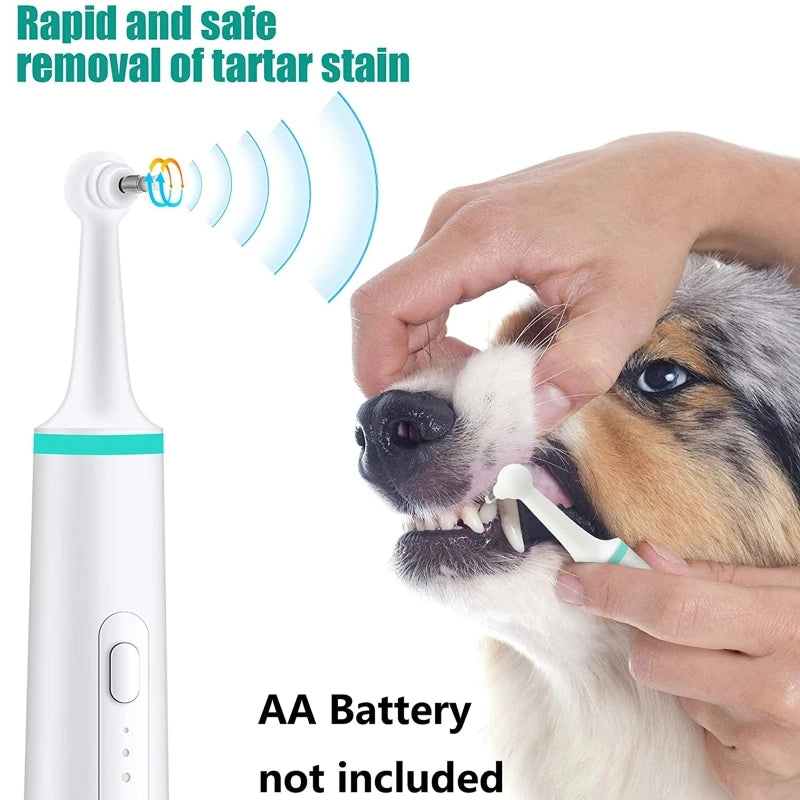 Puppy Dental for Scaler Care Cleaning Tools Kit for Pet Multiple Cleaning Modes Great Gift for Dog Stubborn Stains Clean