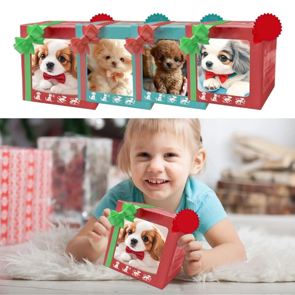 Intelligent Simulation Electric Pet Robot Puppy That Looks Real Walking Interesting Interactive Robot Dog Plush Toy Gift