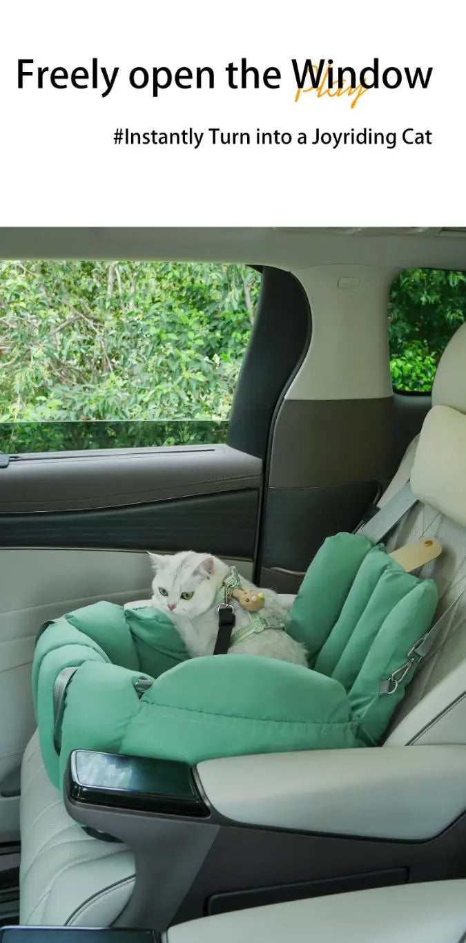 2 in 1 Pet Travel with Dog Car Seat Car Safety for Puppy Cat- Portable Dog Carrier Cat Travel Bags, Durable Cat Carriers & Bags