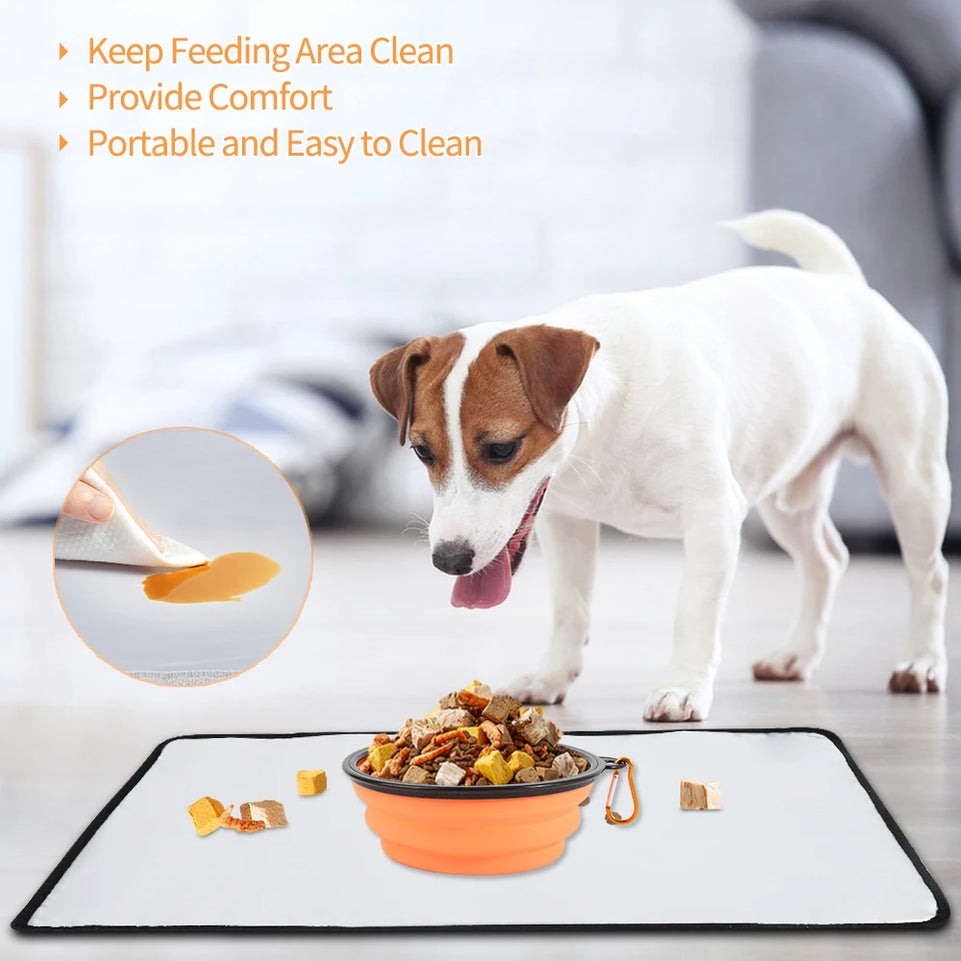 Dog Travel Bag Pet Travel Bags With Multi-Pockets Tote Organizer For Dog Supplies Dog Road Trip Essentials For Weekend Away