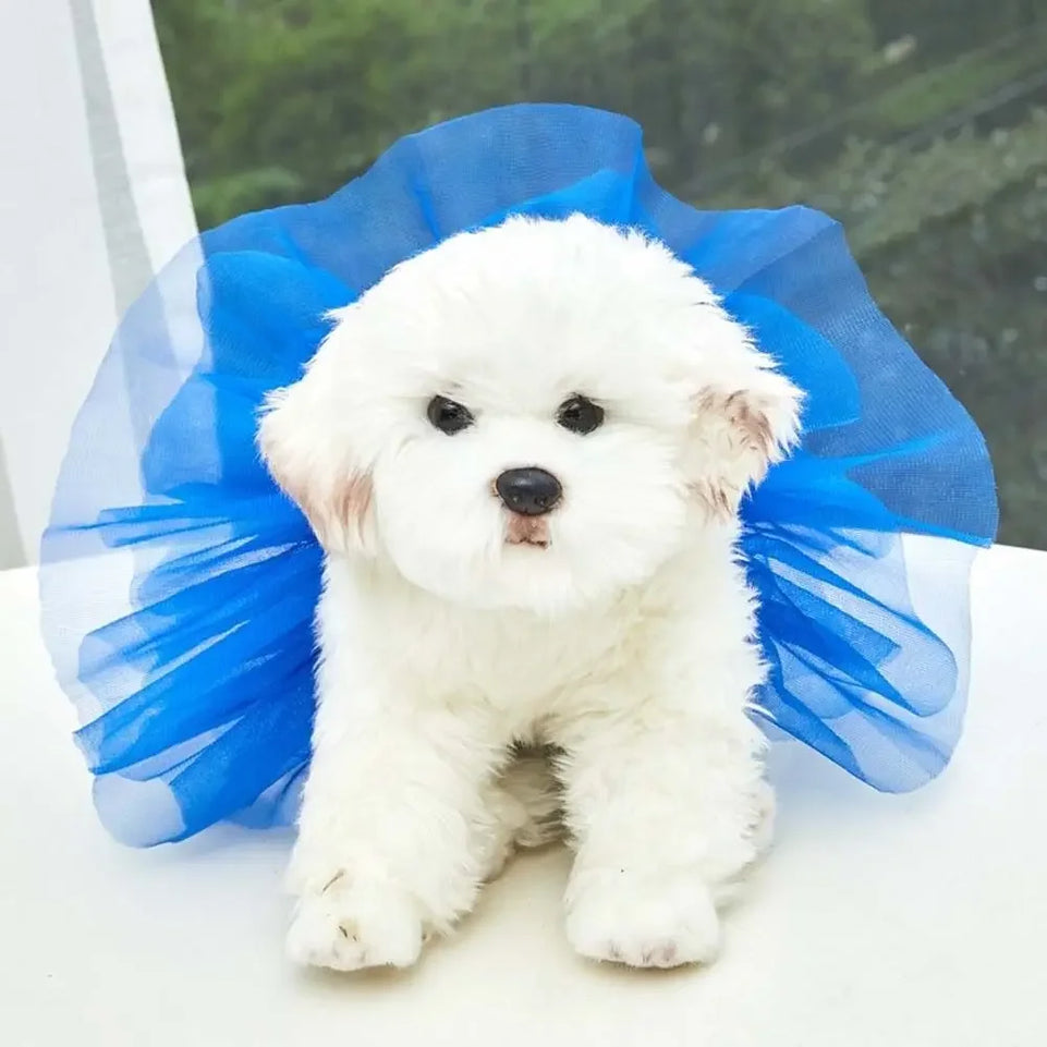Fashion Tutu Dress Teddy Schnauzer Puppy Pet Costume Apparel Dog Dress Dog Skirts Pet Supplies Puppy Clothes
