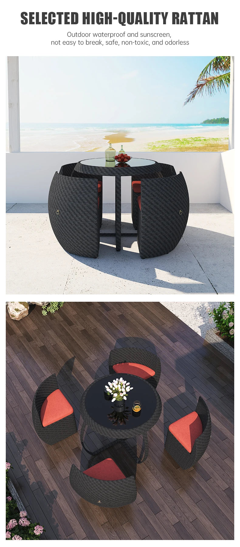 Fulin hot selling Modern Solid Wood Furniture Teak Sofa Set Living Room Home Bar Sofa Patio Hotel Outdoor Garden Sofa