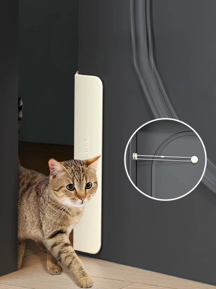 Portable Pet Freedom Two-way Access Accessories Cat and Dog Leave Door Sewing Tool Bedroom Switch Door Artifact Pet Accessories