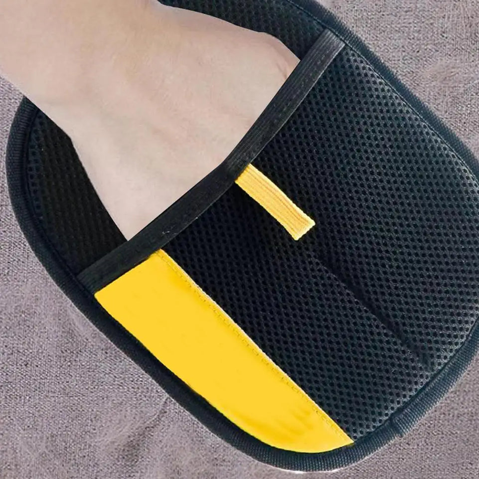 Pet Hair Removal Gloves Dog Grooming Gloves Lanyard Design Pet Cleaning Tool for Dogs Cats Rabbits and Other Animals