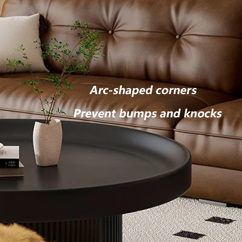 Nordic Circular Coffee Tables Pet Sofa Coffee Tables Tv Cabinet Tea Table Living Room Furniture Tea Table Creative Neat Design