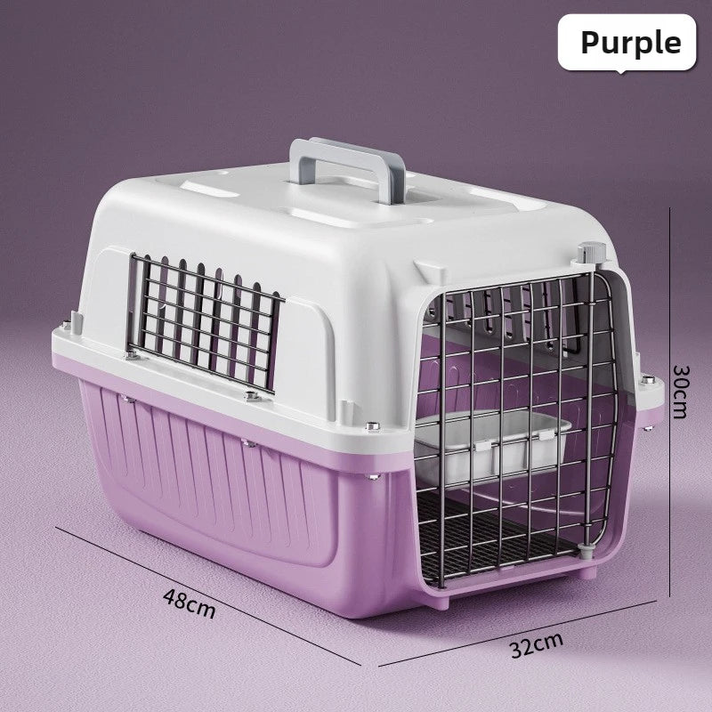 Portable Pet Travel Bag Outdoor Breathable Small Animal Carrying Large Space Cat Dog Travel Box Backpack for Cat Pet Supplies