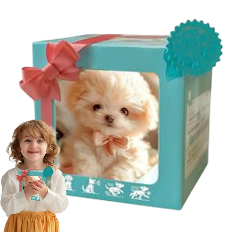 Intelligent Simulation Electric Pet Robot Puppy That Looks Real Walking Interesting Interactive Robot Dog Plush Toy Gift