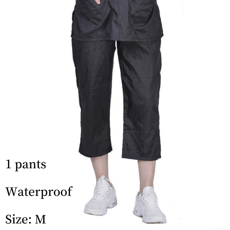 Pet Grooming Work Clothes Long Trousers Cropped Pants Waterproof Shorts Non Hair Stained Hair Salon Barber Shop Uniforms Y0517