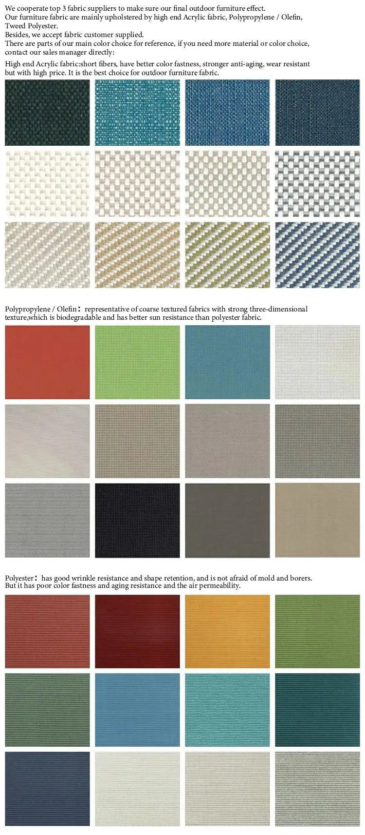 Modern Outdoor Furniture Set Waterproof Fire Pit with Teak Wooden Bench & Rattan Aluminum Cast Sofa Garden Living Room Hotels