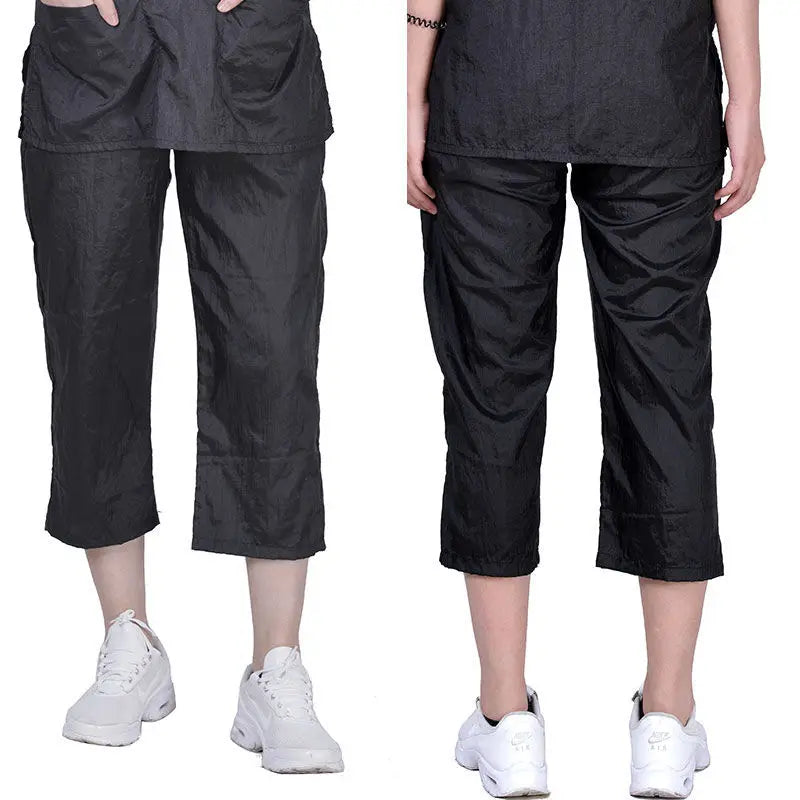 Pet Grooming Work Clothes Long Trousers Cropped Pants Waterproof Shorts Non Hair Stained Hair Salon Barber Shop Uniforms Y0517