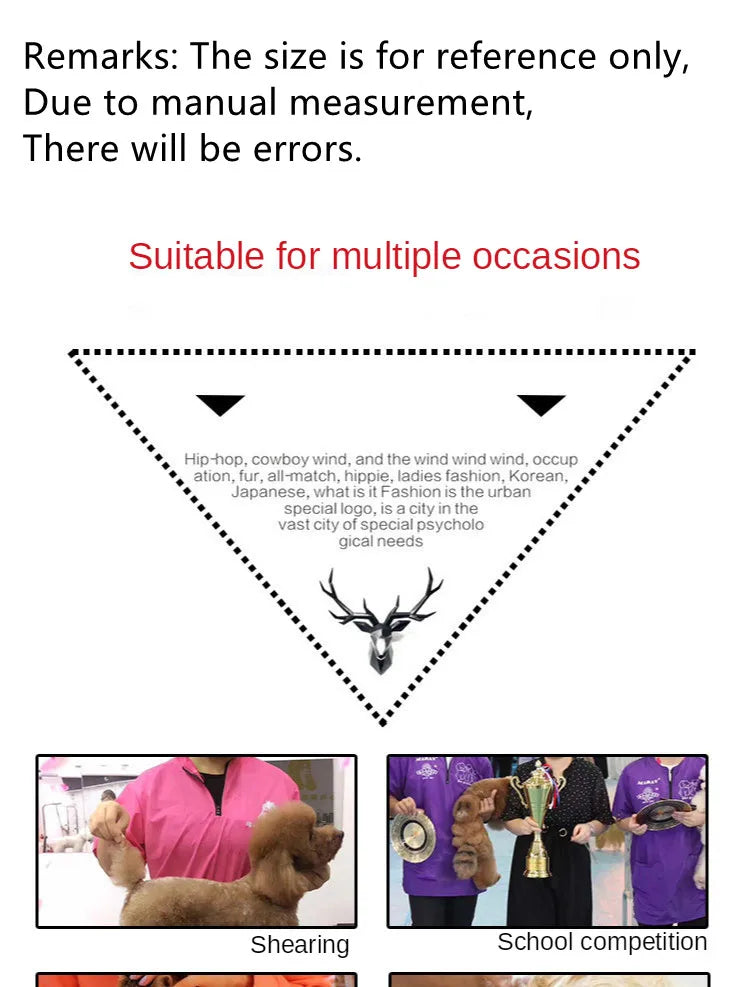 Pet Grooming Work Clothes Long Trousers Cropped Pants Waterproof Shorts Non Hair Stained Hair Salon Barber Shop Uniforms Y0517