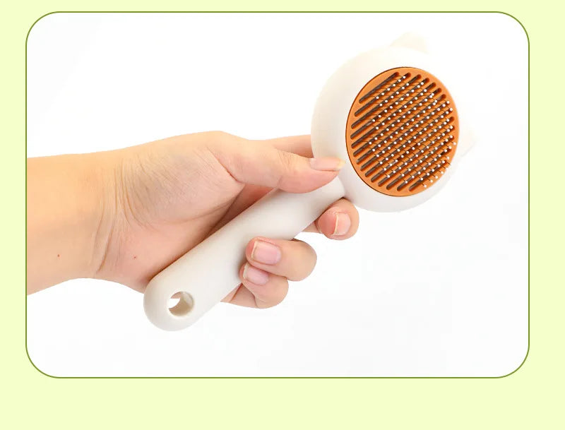 Pet Grooming Brush for Cats & Dogs,Tangle - Free Detangling & Loose Hair Removal, Perfect for Petting & Grooming
