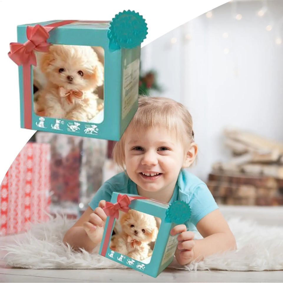 Intelligent Simulation Electric Pet Robot Puppy That Looks Real Walking Interesting Interactive Robot Dog Plush Toy Gift