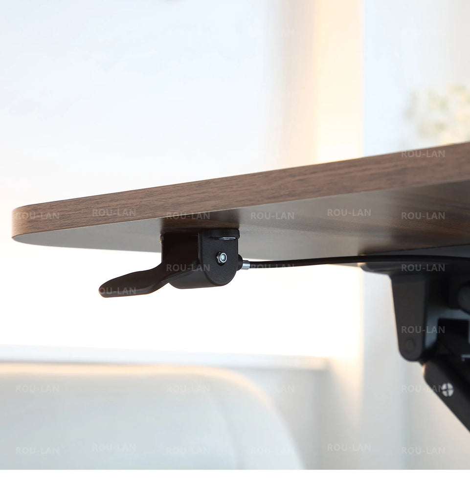 Pneumatic Lifting Table Standing Minimalist Conference Room Podium Table Sofa Bedside Movable Desk Business Classroom Lectern