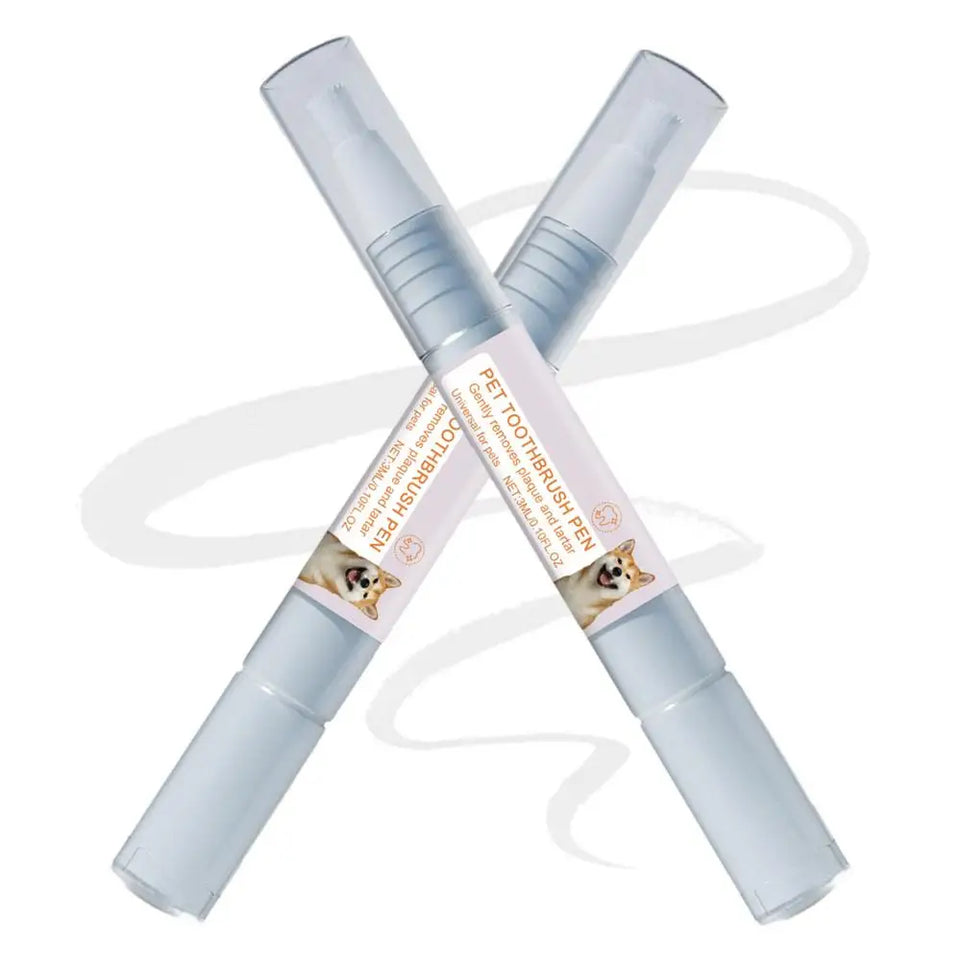 Pet Teeth Cleaning Pen Pet Dental Pen dog Toothbrush Pen Fresh Breath Tooth Whitening Cat Teeth Refreshing Pen pet supplies