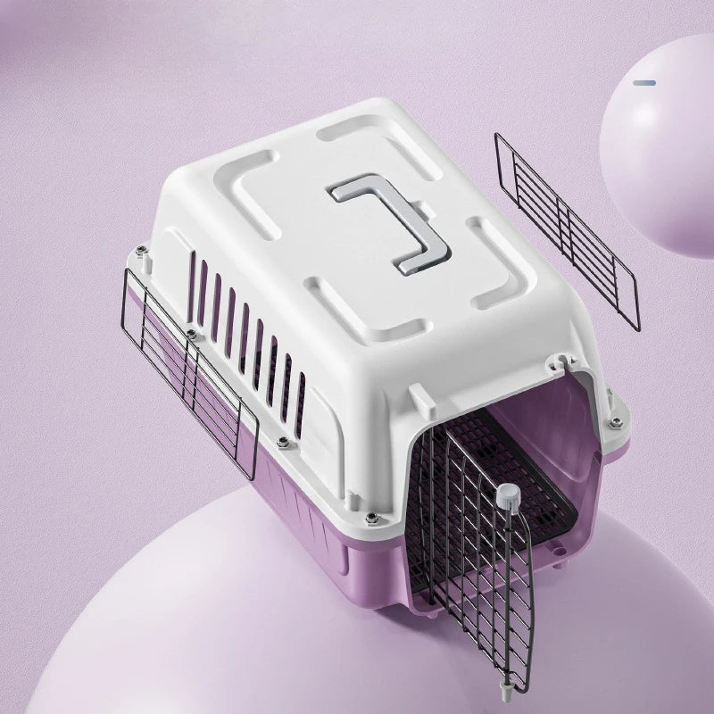 Portable Pet Travel Bag Outdoor Breathable Small Animal Carrying Large Space Cat Dog Travel Box Backpack for Cat Pet Supplies