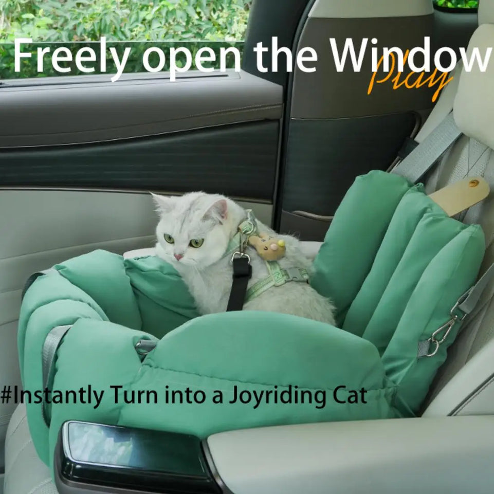 2 in 1 Pet Travel with Dog Car Seat Car Safety for Puppy Cat- Portable Dog Carrier Cat Travel Bags, Durable Cat Carriers & Bags