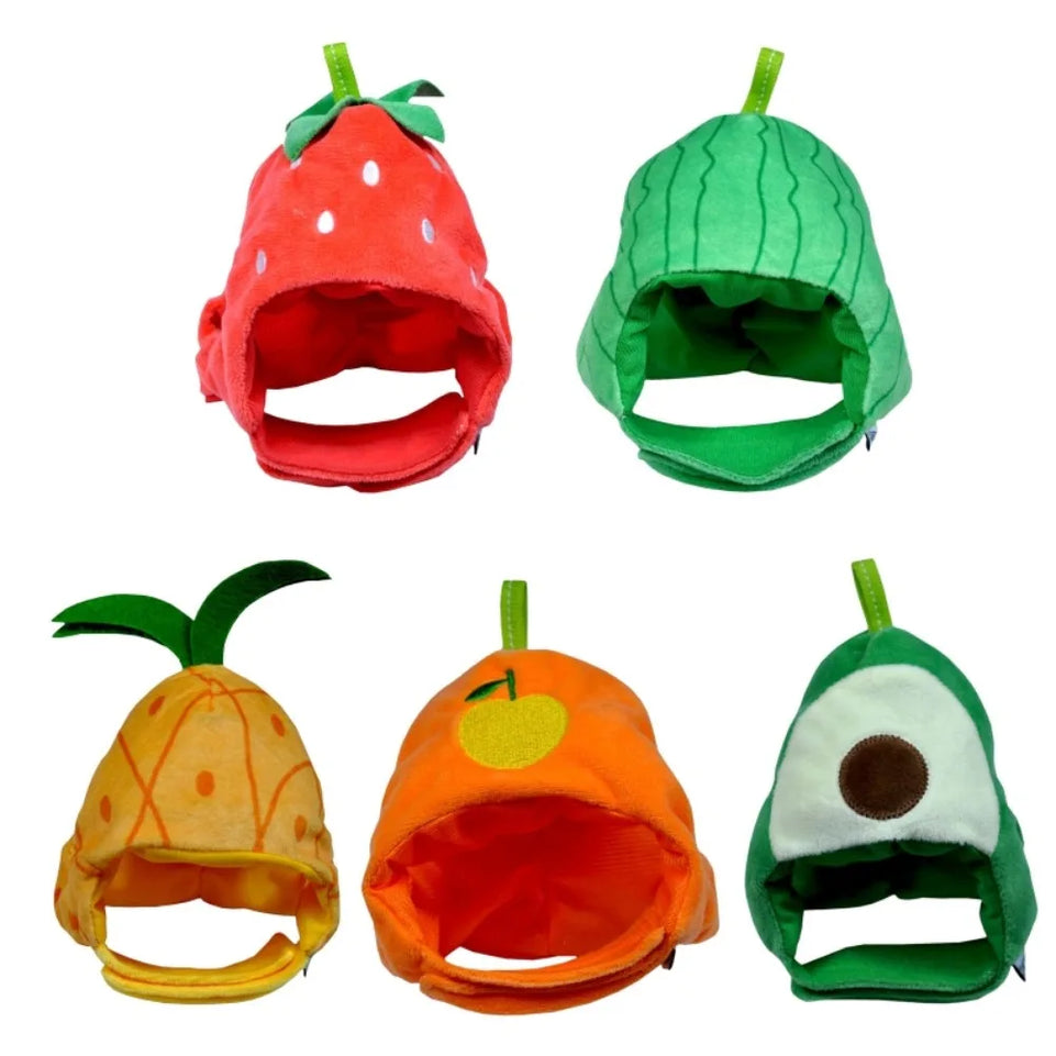 Pet Hat Cute Fruit Shape Soft Comfortable Kawaii Puppy Kitten Costume Cat Funny Cap Animal Accessories