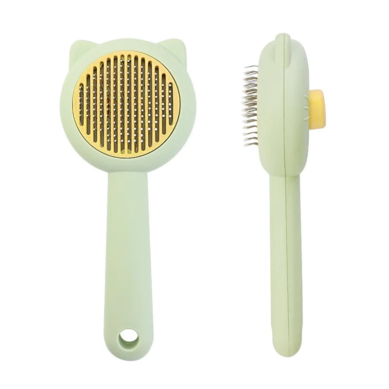 Pet Grooming Brush for Cats & Dogs,Tangle - Free Detangling & Loose Hair Removal, Perfect for Petting & Grooming