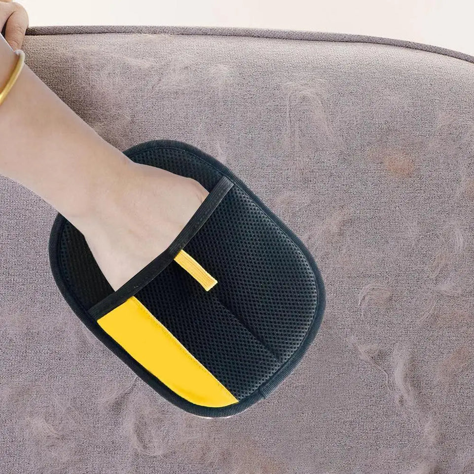 Pet Hair Removal Gloves Dog Grooming Gloves Lanyard Design Pet Cleaning Tool for Dogs Cats Rabbits and Other Animals