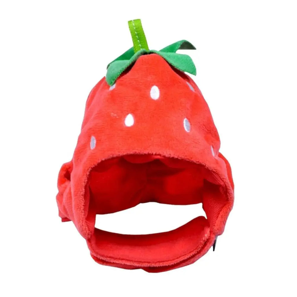 Pet Hat Cute Fruit Shape Soft Comfortable Kawaii Puppy Kitten Costume Cat Funny Cap Animal Accessories