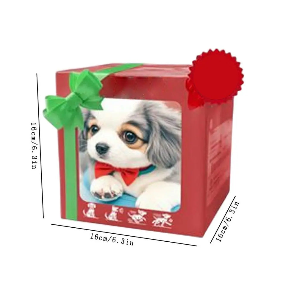 Intelligent Simulation Electric Pet Robot Puppy That Looks Real Walking Interesting Interactive Robot Dog Plush Toy Gift