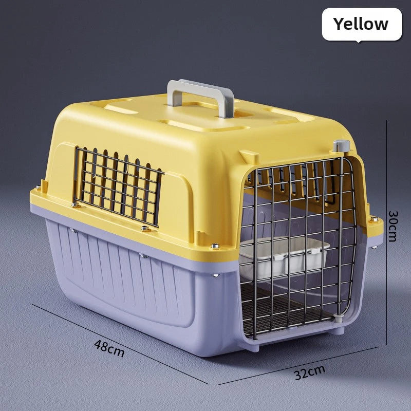Portable Pet Travel Bag Outdoor Breathable Small Animal Carrying Large Space Cat Dog Travel Box Backpack for Cat Pet Supplies