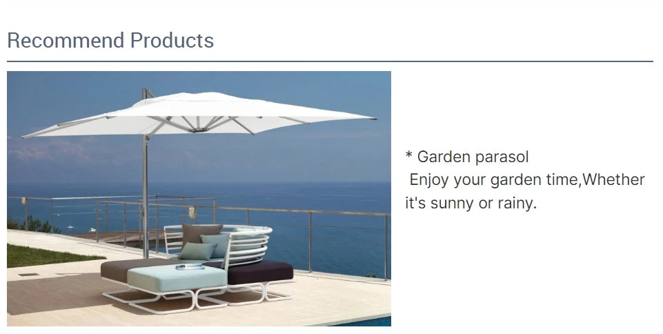 Modern Outdoor Furniture Set Waterproof Fire Pit with Teak Wooden Bench & Rattan Aluminum Cast Sofa Garden Living Room Hotels