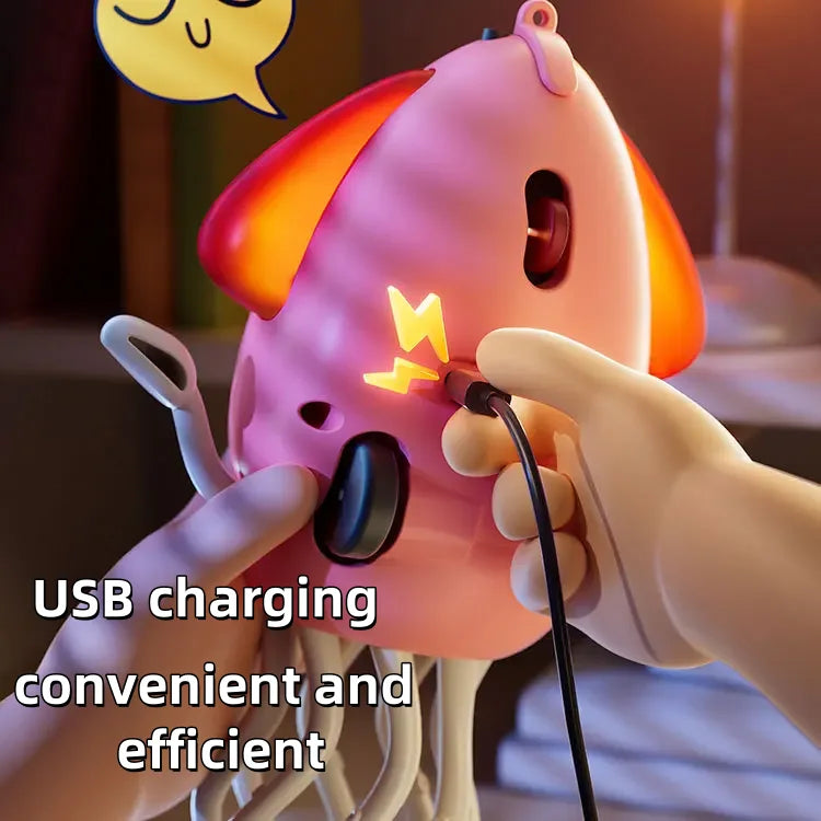 Interactive Dancing Octopus Kid Electronic Pet Toy Cartoon Moving Education Toddler Gift - Fun Developmental Play for Kids