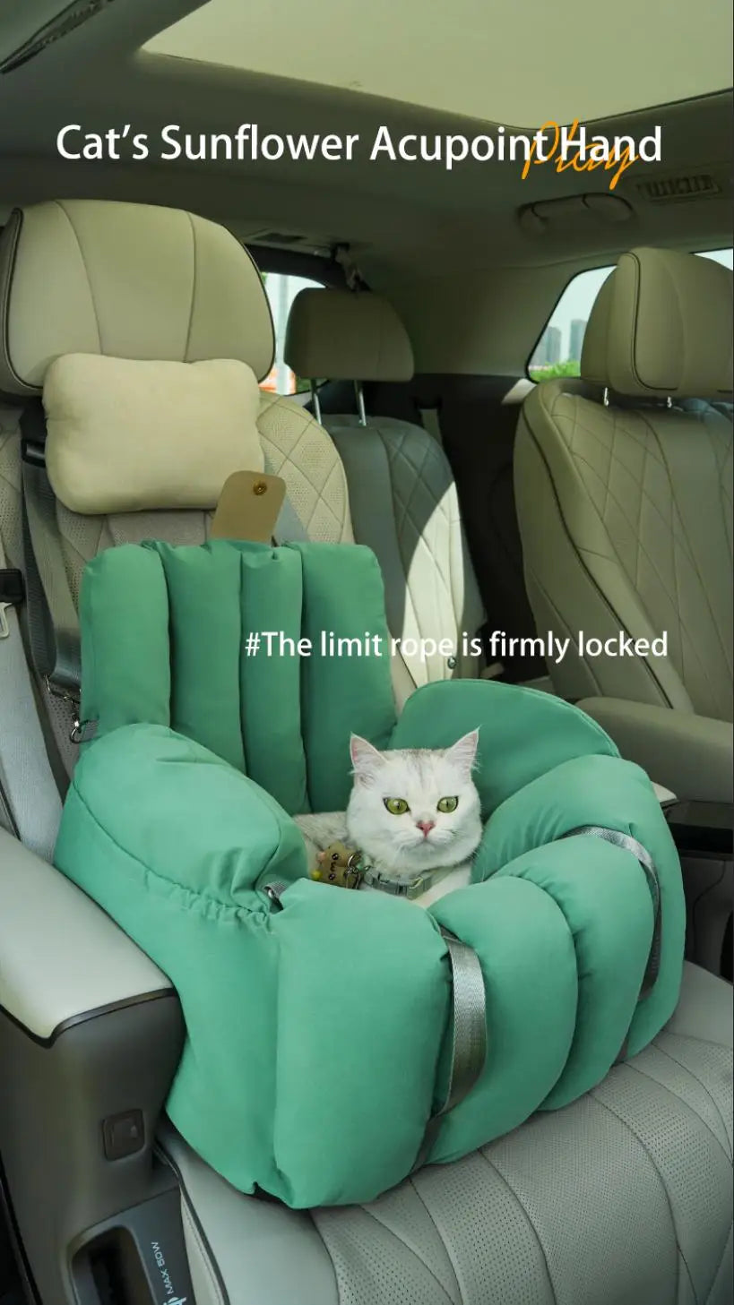 2 in 1 Pet Travel with Dog Car Seat Car Safety for Puppy Cat- Portable Dog Carrier Cat Travel Bags, Durable Cat Carriers & Bags