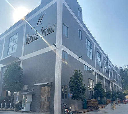 Modern Outdoor Furniture Set Waterproof Fire Pit with Teak Wooden Bench & Rattan Aluminum Cast Sofa Garden Living Room Hotels