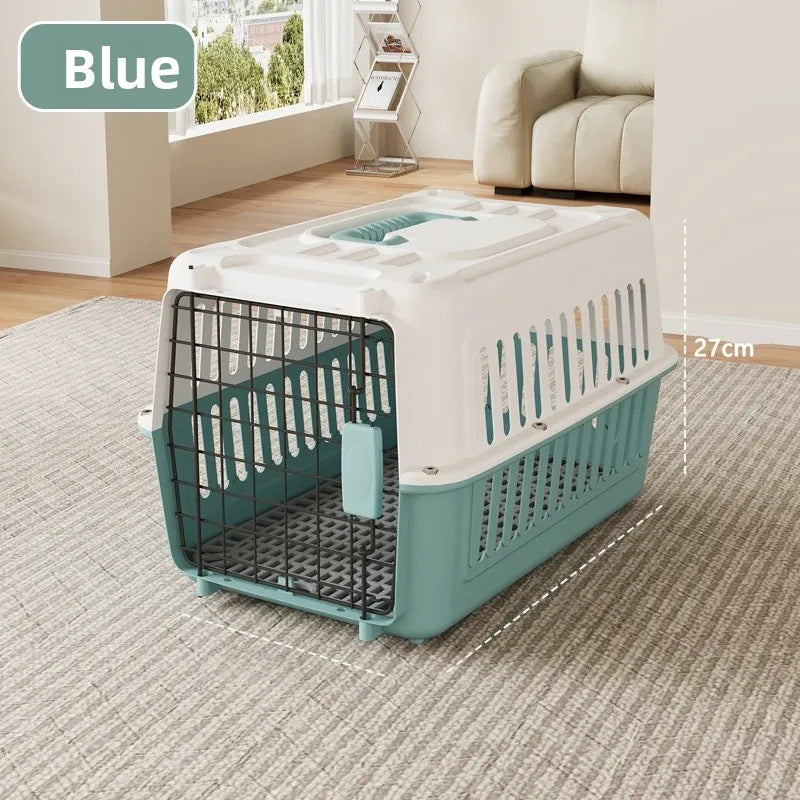 Portable Pet Travel Cage  Carrier Medium Small Dog ip Bag Portable Outing Cage Pet Supplies Dog Cage