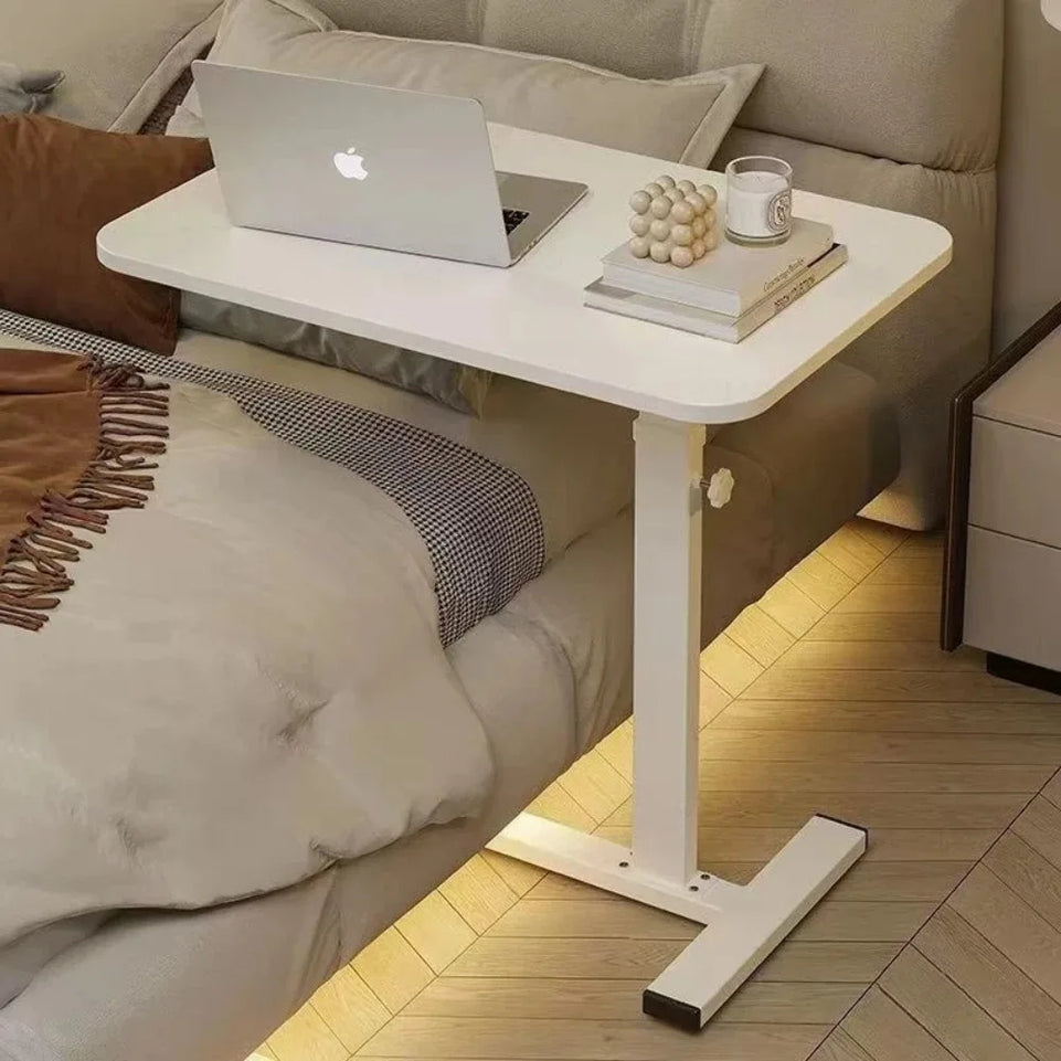 Mobile Bedside Table Household Office Desk Bedroom Folding Tables Portable Minimalist Folding Portable Workbench Learning Desk